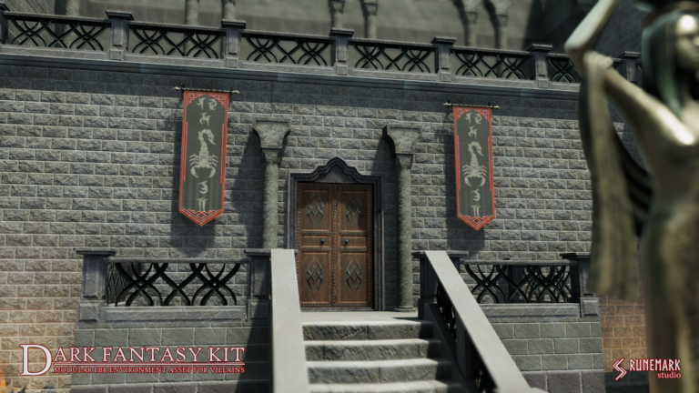 Dark Fantasy Kit - castle of the vampire